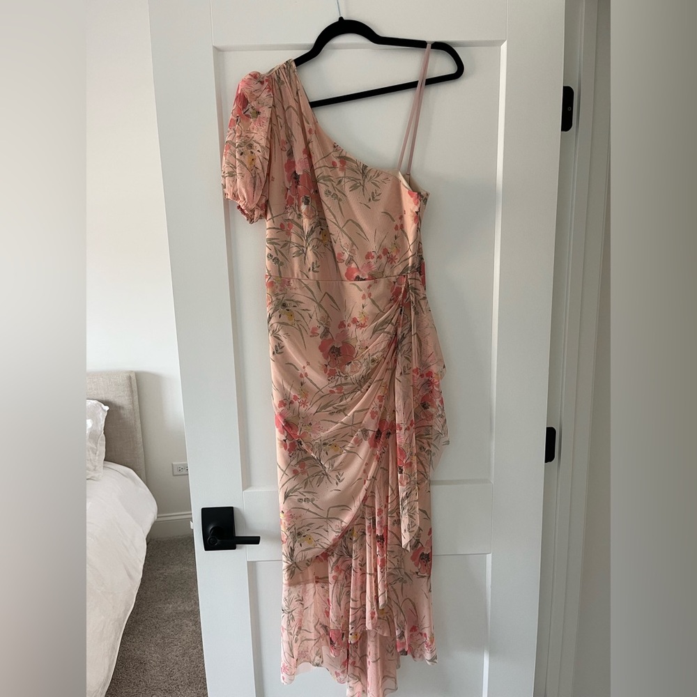 BCBG Maxazria one shoulder dress - Picture 5 of 5